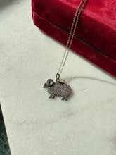 Load image into Gallery viewer, Sheep Sterling Silver Necklace 17.75”

