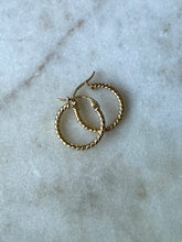 Load image into Gallery viewer, Mini Gold Vermeil Hoops
