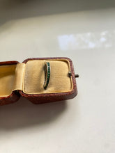 Load image into Gallery viewer, Emerald Sterling Silver Eternity Band Ring

