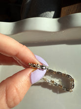Load image into Gallery viewer, Vintage Two-Toned 10k Gold 1.25ctw Diamond Tennis Bracelet
