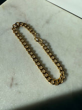 Load image into Gallery viewer, Vintage 1/20 12k Gold Filled Cuban Link Bracelet 7”
