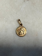 Load image into Gallery viewer, Vintage Mini Cherub 14k Gold Charm
