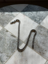 Load image into Gallery viewer, Deadstock Sterling Silver Rounded Box Chain Bracelet 8.5”
