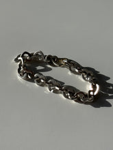 Load image into Gallery viewer, Solid Sterling Silver Heart Bracelet
