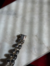 Load image into Gallery viewer, Vintage Italian Sterling Silver Jumbo San Marco Bracelet 7.25”
