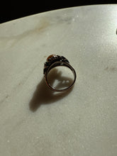 Load image into Gallery viewer, Amber Sterling Silver Ring Size 6

