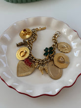 Load image into Gallery viewer, Vintage Chunky Charm Bracelet
