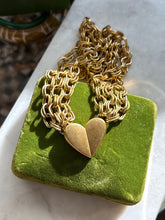 Load image into Gallery viewer, Vintage Givenchy Heart Necklace
