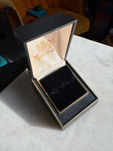 Load image into Gallery viewer, Vintage Black Velvet Ring Box

