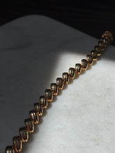 Load image into Gallery viewer, Italian Gold Vermeil San Marco Link Bracelet 7.5”
