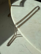 Load image into Gallery viewer, Italian Sterling Silver Cuban Link Necklace 20”
