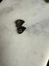 Load image into Gallery viewer, Yellow Enamel Double Heart Sterling Silver Pendant
