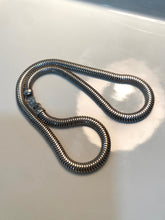 Load image into Gallery viewer, Forstner Sterling Silver Thick Snake Chain Necklace
