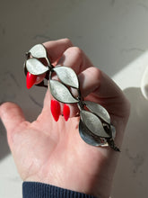 Load image into Gallery viewer, Vintage David Anderson Norway Sterling Enamel Bracelet 7”
