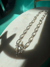 Load image into Gallery viewer, Toggle Clasp Sterling Silver Chain 18”
