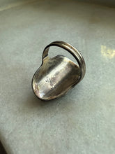 Load image into Gallery viewer, Black Onyx Sterling Silver Ring Size 9.75
