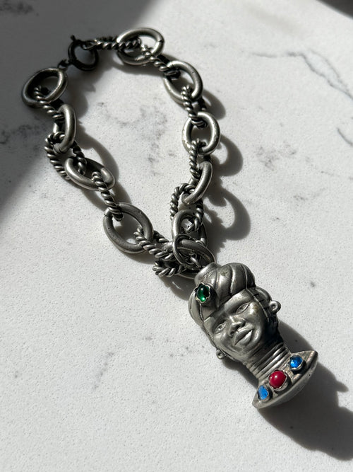 Antique Silver Tone Bracelet