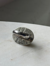 Load image into Gallery viewer, Chunky Malachite Sterling Silver Ring Size 7
