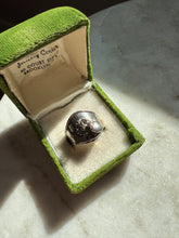 Load image into Gallery viewer, Dangle Heart Sterling Silver Ring Size 7.25
