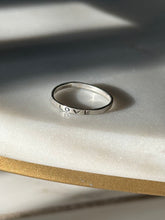 Load image into Gallery viewer, Dainty Love Sterling Silver Ring Size 4.5
