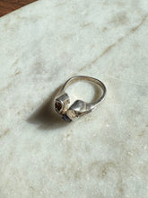 Load image into Gallery viewer, Natural Blue Sapphire Sterling Silver Ring Size 6.5
