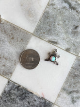 Load image into Gallery viewer, Opal Frog Charm Sterling Silver
