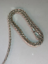 Load image into Gallery viewer, Classic Solid Sterling Silver Rope Chain
