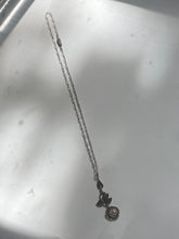 Load image into Gallery viewer, Antique Rose Sterling Silver Necklace
