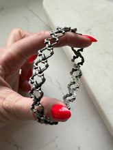 Load image into Gallery viewer, Antique Sterling Silver Expansion Bracelet
