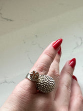 Load image into Gallery viewer, Rare Virginie Carpenter Cactus Sterling Silver Ring Size 4.25
