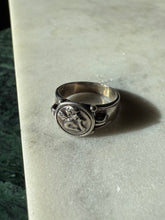 Load image into Gallery viewer, Cherub Sterling Silver Vintage Ring Size 7
