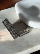 Load image into Gallery viewer, Vintage Floral Sterling Silver Stash Box
