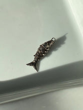 Load image into Gallery viewer, Antique Sterling Silver Fish Charm
