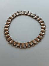 Load image into Gallery viewer, Victorian Revival Coro Silver Plated Bookchain Necklace
