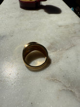 Load image into Gallery viewer, Gold Vermeil Ring Size 8.25
