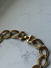 Load image into Gallery viewer, Kenneth J Lane Chunky Vintage Red Goldtone Collar 15”
