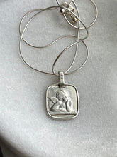 Load image into Gallery viewer, Vintage Cherub Sterling Silver Necklace
