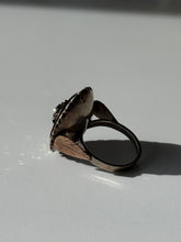 Load image into Gallery viewer, Antique Two-Tone Marcasite Ring Size 7.25

