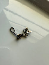 Load image into Gallery viewer, Marcasite Sterling Silver Mouse Brooch

