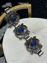 Load image into Gallery viewer, Vintage 1940s Mexico Sterling Silver Bracelet
