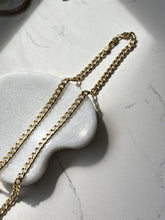 Load image into Gallery viewer, Italian Gold Vermeil Cuban Curb Link Chain 24”
