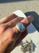 Load image into Gallery viewer, Woven Milor High Yield Silver Dome Ring Size 8.5
