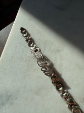 Load image into Gallery viewer, Love You Teddy Bear Sterling Silver Bracelet 6.75”
