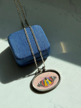 Load image into Gallery viewer, Vintage Butterfly Sterling Silver Necklace 18”
