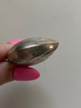 Load image into Gallery viewer, Etched Sterling Silver Bubble Heart
