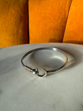 Load image into Gallery viewer, Sterling Silver &amp; 14k Gold Hook Bracelet
