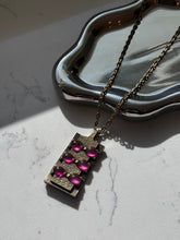 Load image into Gallery viewer, Vintage Pink Cab Costume Necklace 24”
