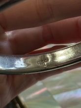 Load image into Gallery viewer, Mexico Vintage Hammered Sterling Silver Bangle Bracelet
