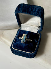 Load image into Gallery viewer, Vintage Opal Sterling Silver Ring Size 9
