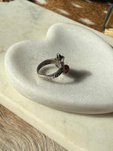 Load image into Gallery viewer, Wizard Sterling Carnelian Ring Size 7.25

